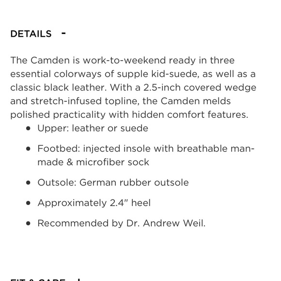 Vionic Camden Grey Suede Wedge 10 - Picture 6 of 6